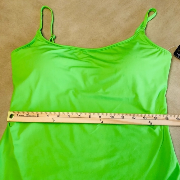 Anne Cole One Piece Green-Color Swimsuit 16 - Picture 8 of 11